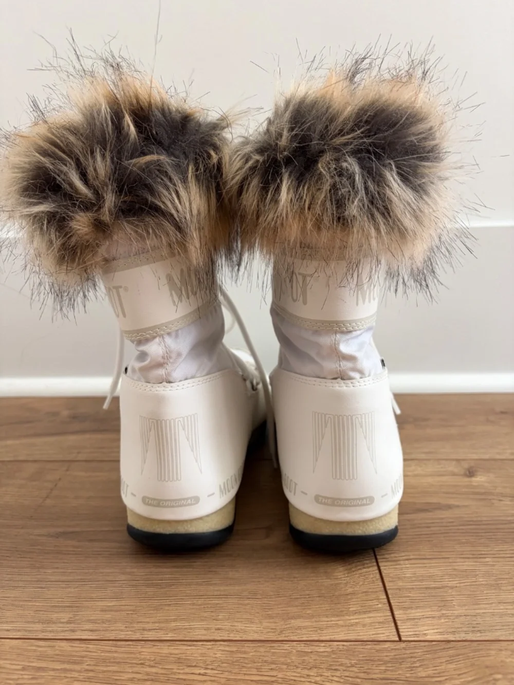 Moon Boot Monaco Snow Boots with Fur Trim